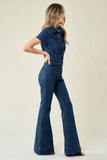 Highway Honey Denim Jumpsuit