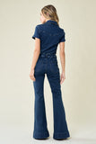 Highway Honey Denim Jumpsuit