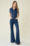 Highway Honey Denim Jumpsuit
