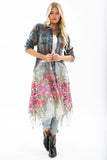 Blue Thunder Maxi Shirt