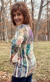 Beaux Art Bell Sleeve Top From Origami