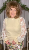Gilded Elegance Sweater