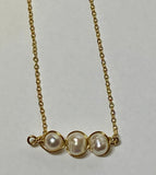 Wire Wrap Pearl Pendant