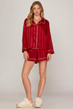 Scarlet Slumber Sleep Set