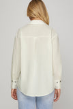 Essential Ivory Button-Down