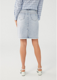 French Dressing FDJ Light Wash Pencil Skirt Back Women's Clothing