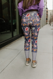 Ampersand Avenue Floral Joggers Back Women's Clothing