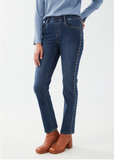 French Dressing Tuxedo Pull-On Jean Front FDJ Women's Clothing