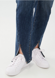 French Dressing FDJ Front Slit Straight Leg Jean Detail Women's Clothing