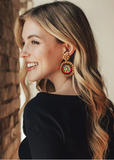 Circle Mandala Earrings