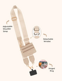 Save The Girls Clip & Go Strap With Pouch - Solid Collection