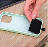 Save The Girls Clip & Go Brushed Vegan Leather Strap With Zip Around Pouch