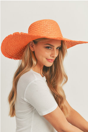 Sunburst Shade Packable Straw Hat