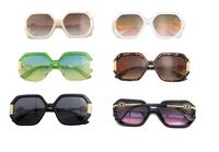 Octagonal Frame Sunglasses