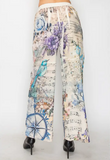 Origami Beaux Art Drawstring Pant Back Women's Clothing
