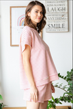 Cotton Candy Stripe Knit Top