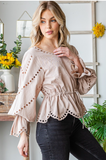 Coco Peasant Top