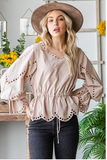 Coco Peasant Top