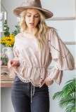 Coco Peasant Top