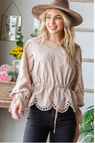 Coco Peasant Top