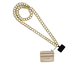Save The Girls Double Link Chain With Pouch