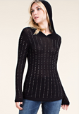 Studded Thermal Hoodie