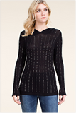 Studded Thermal Hoodie