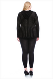 Plus Studded Thermal Hoodie