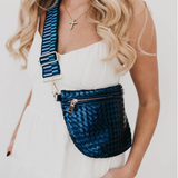 Westlyn Woven Sling Crossbody Bag
