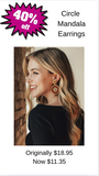 Circle Mandala Earrings