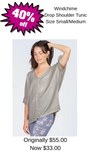 Windchime Drop Shoulder Tunic