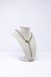 Jordie Two-Toned Clasp Lariat Necklace