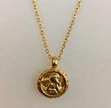 Angel At Your Heart Opal Crystal Pendant
