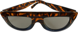 Flat Top Shield Sunglasses