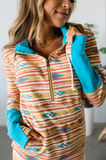 South-West Sunrise Half Zip Sweatshirt