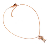 Blessed Rose Gold Pendant Necklace From Good Works