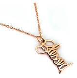 Blessed Rose Gold Pendant Necklace From Good Works