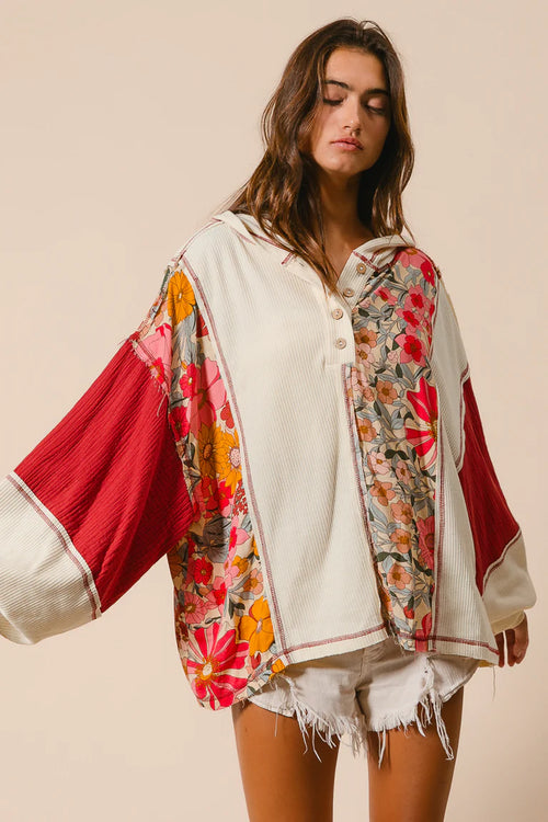 Blush & Bloom Hoodie
