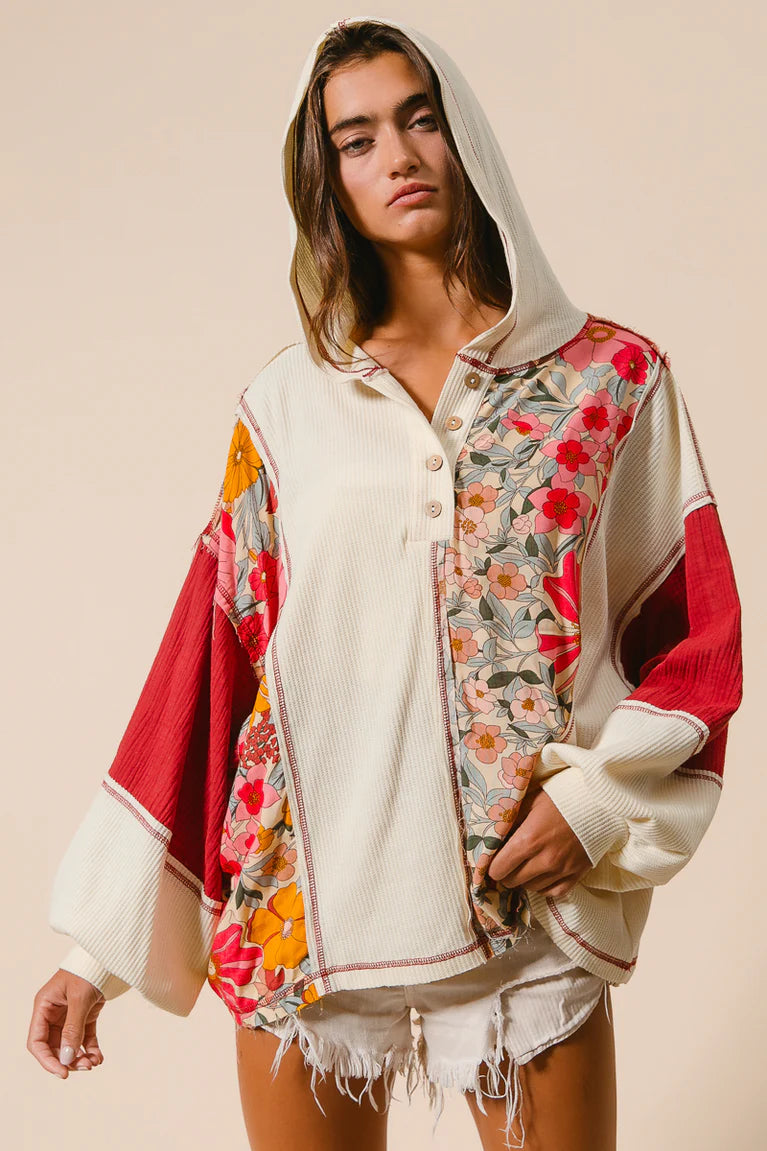 Blush & Bloom Hoodie