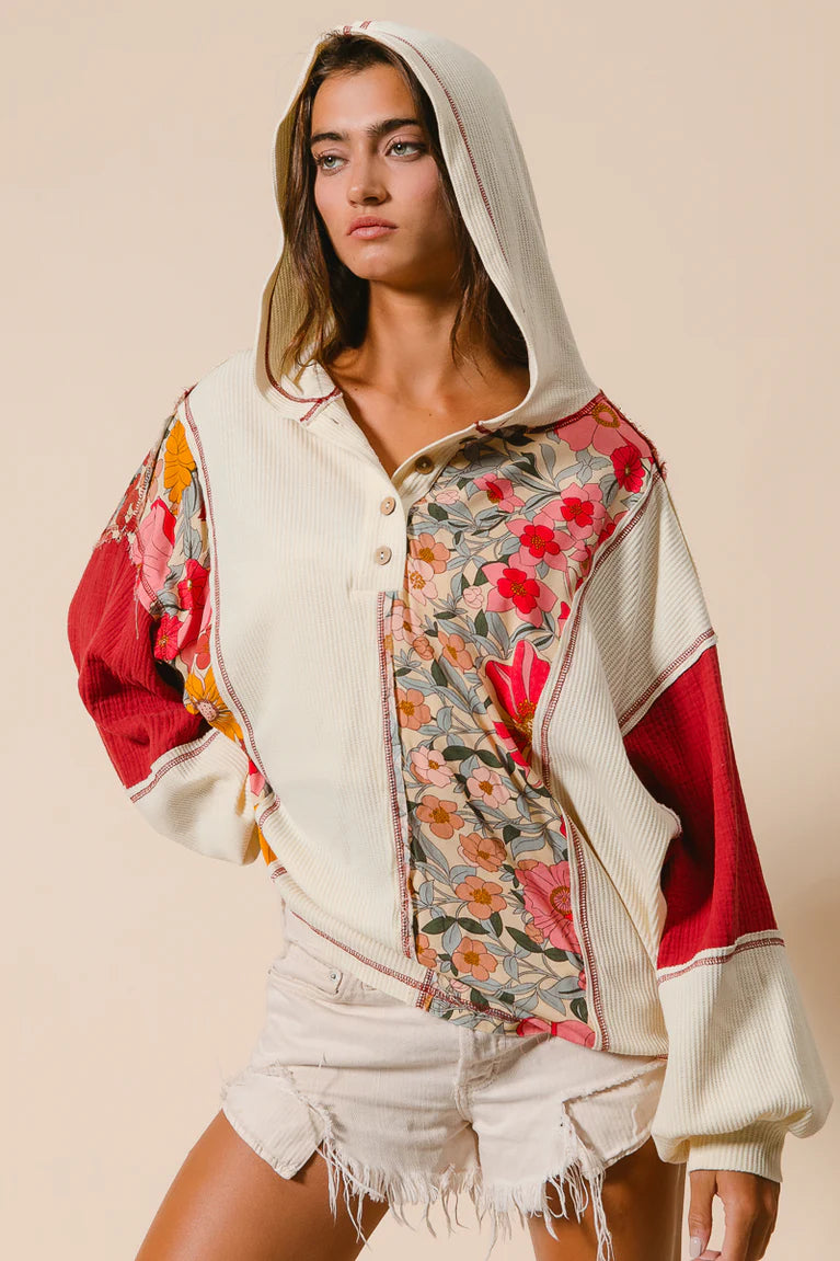 Blush & Bloom Hoodie