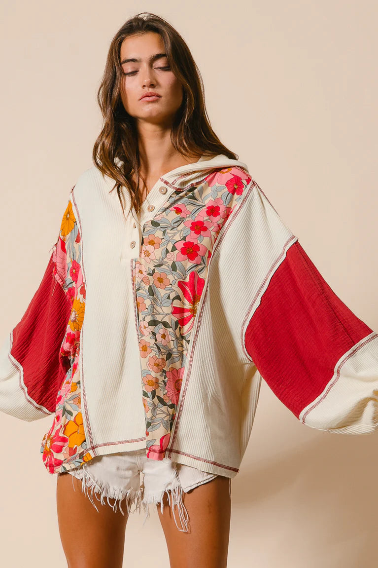 Blush & Bloom Hoodie