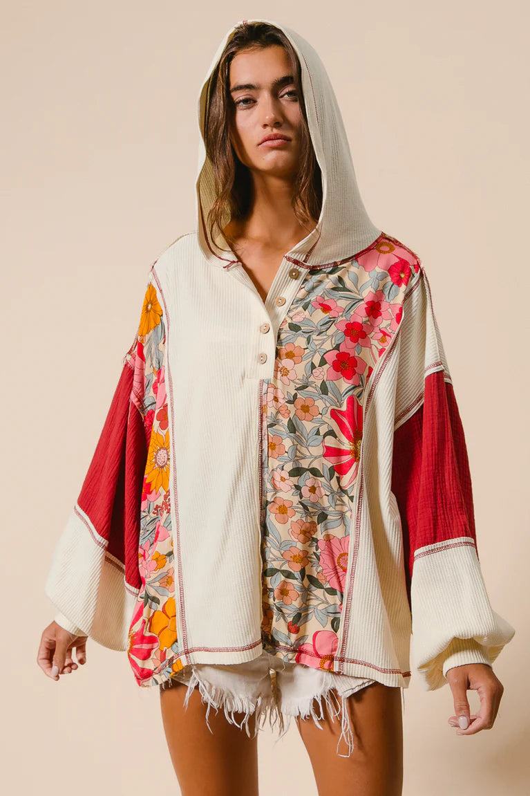 Blush & Bloom Hoodie