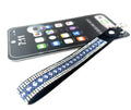 Blue Frost Phone Wristlet