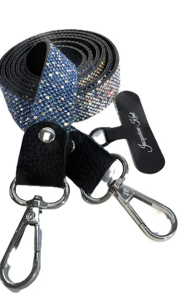 Blue Frost Phone Lanyard