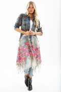 Blue Thunder Maxi Shirt