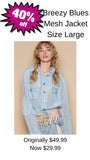 Breezy Blues Mesh Jacket