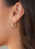 Quadrant Hinged Earrings