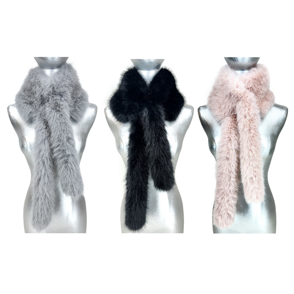 Faux Fur Stole Scarf