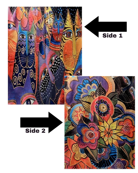 Feline Garden Scarf