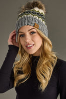 Winter Whisper Pom Hat